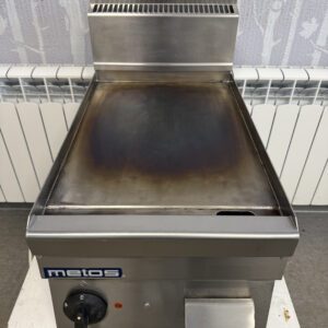 Plaatgrill roostevaba 3,9kW Metos