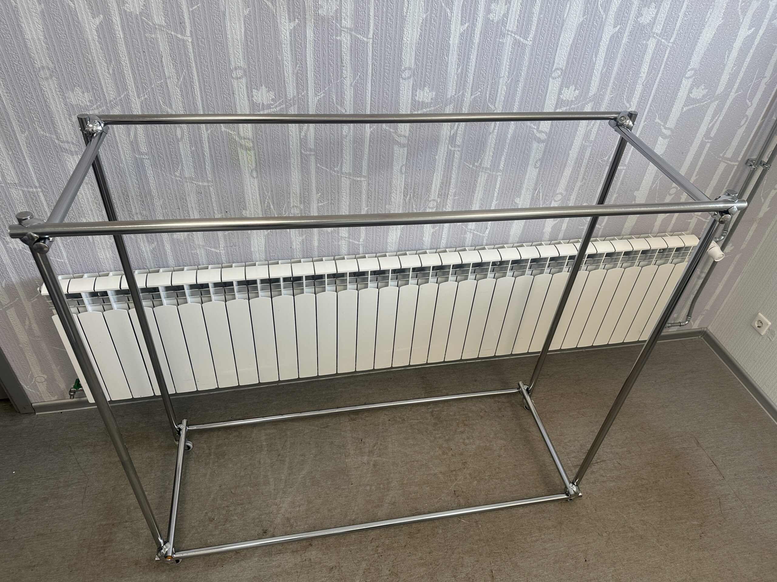 Kroom stange ratastel 150x52x137cm - Image 4
