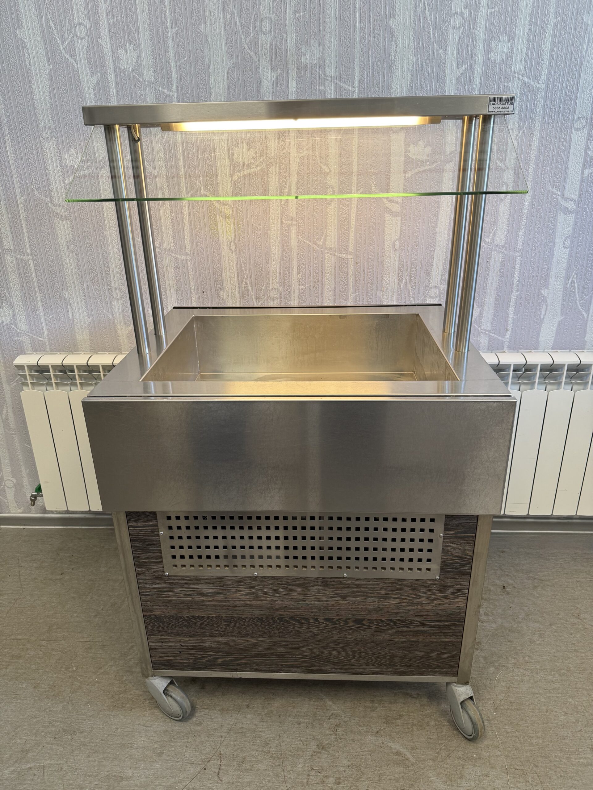 Külm buffee / marmiit ratastel 2GN1/1