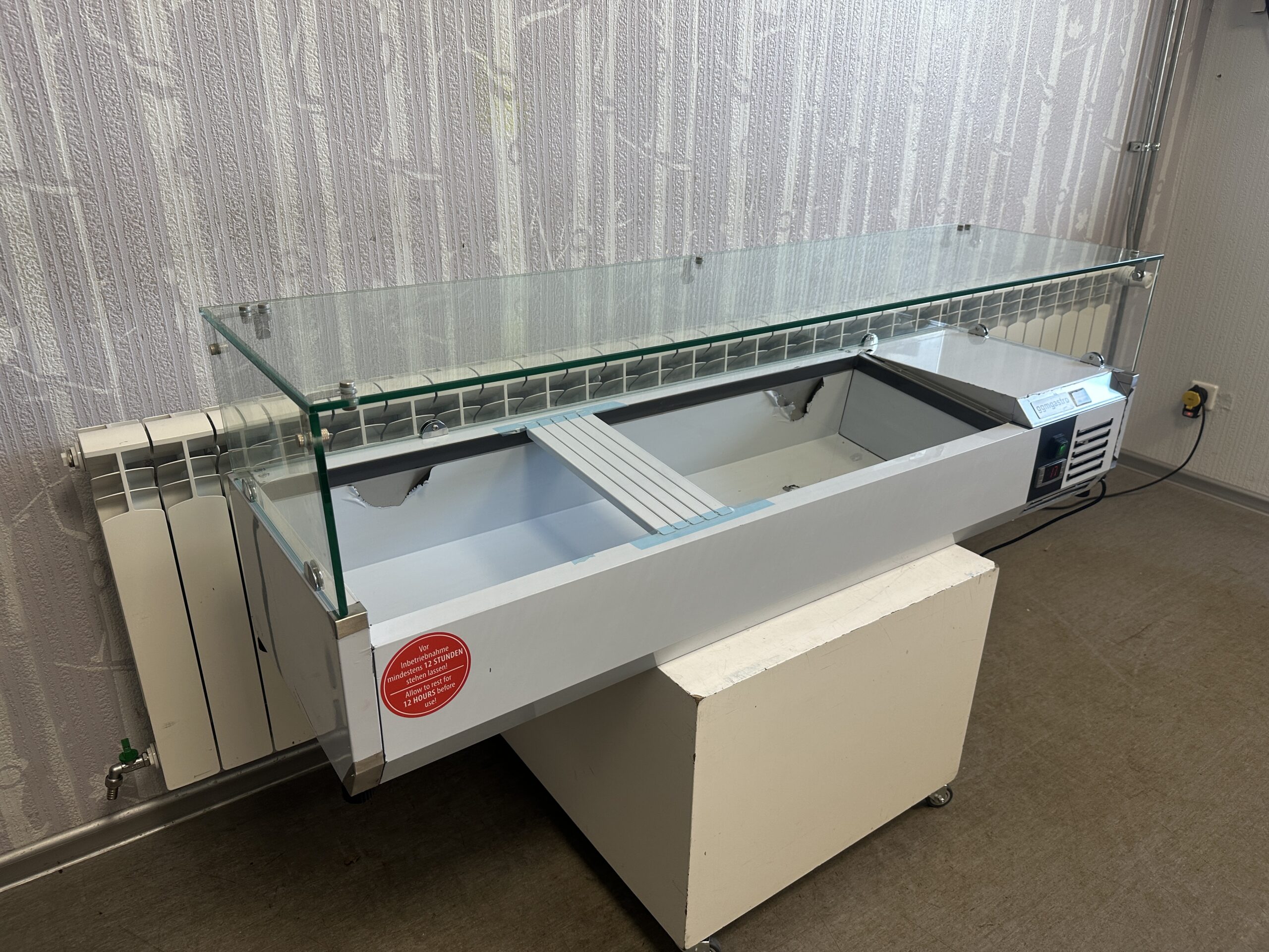 Lauapealne külmlett 1400x395 mm 6x GN 1/3 - Pilt 2