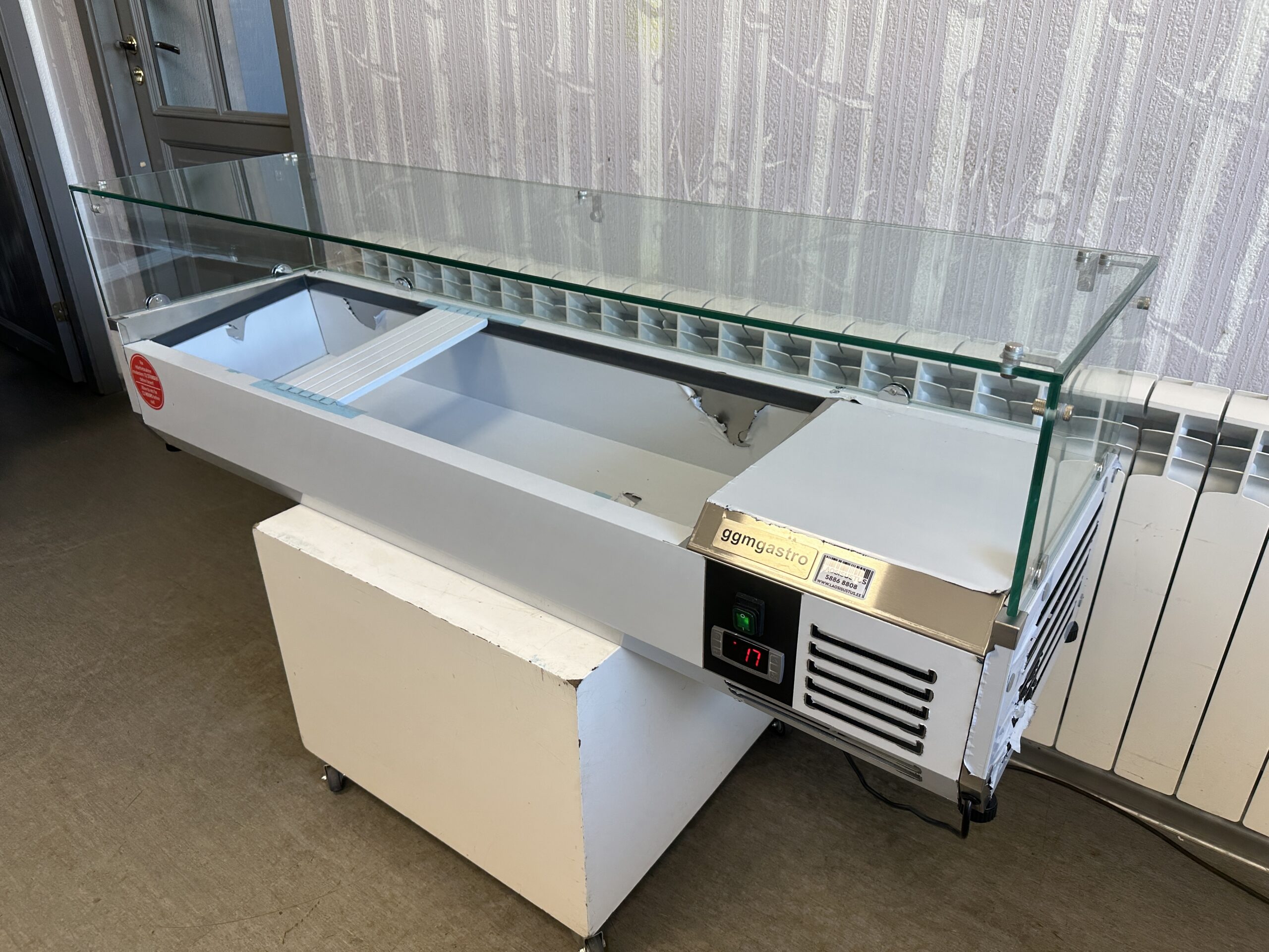 Lauapealne külmlett 1400x395 mm 6x GN 1/3 - Pilt 3