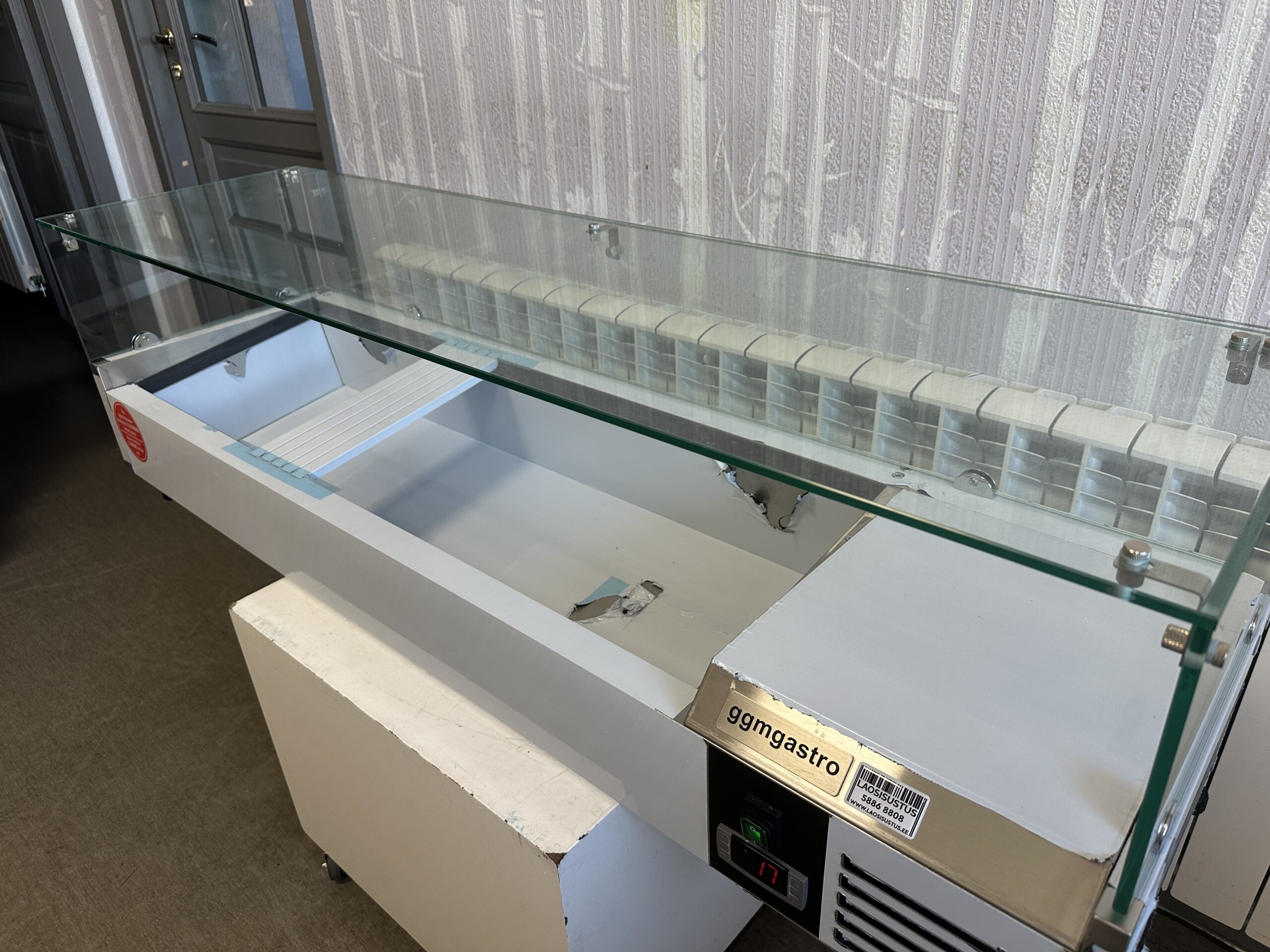 Lauapealne külmlett 1400x395 mm 6x GN 1/3 - Pilt 4