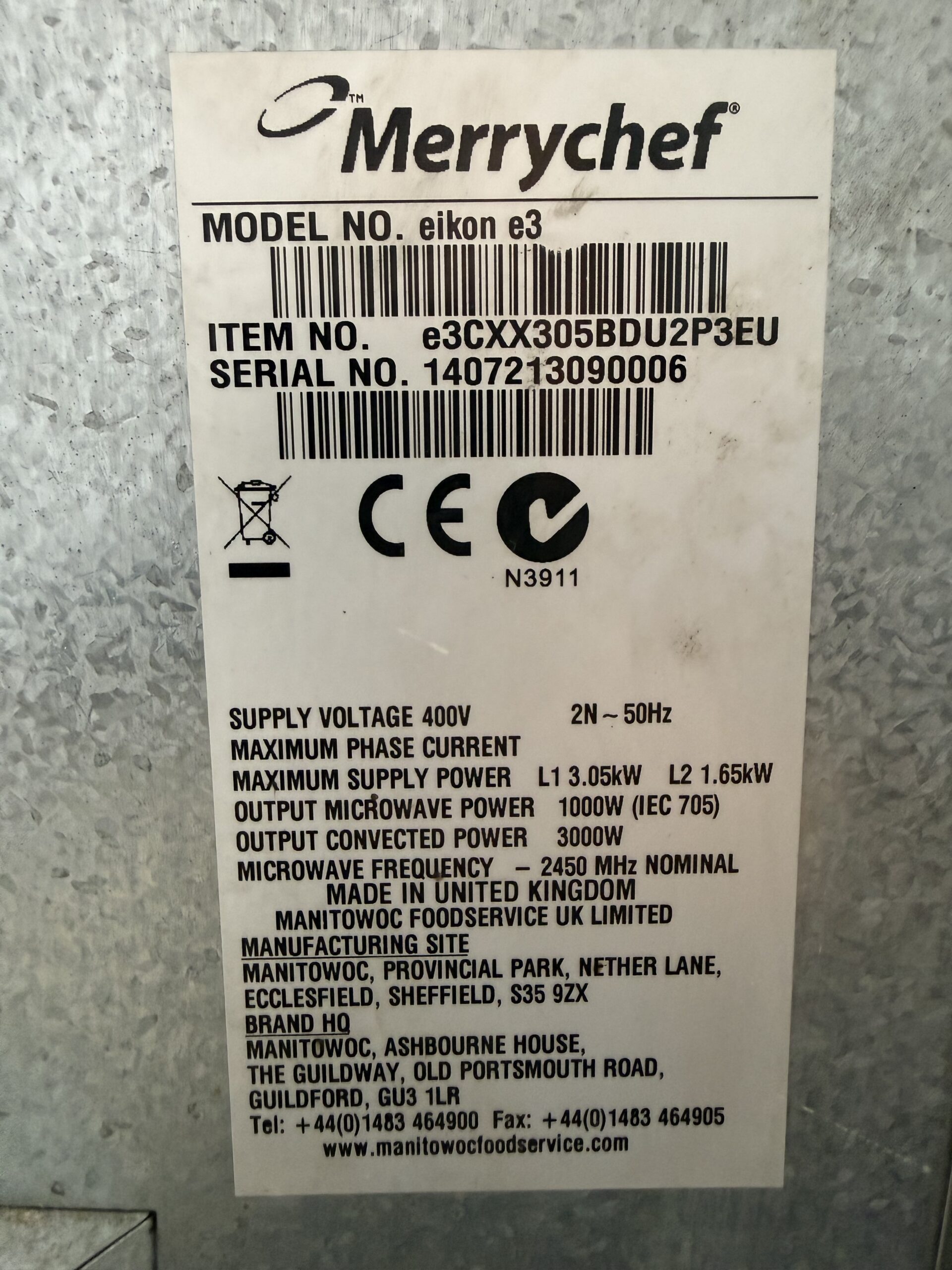 Kiirahi Merrychef Eikon e3 - Pilt 15